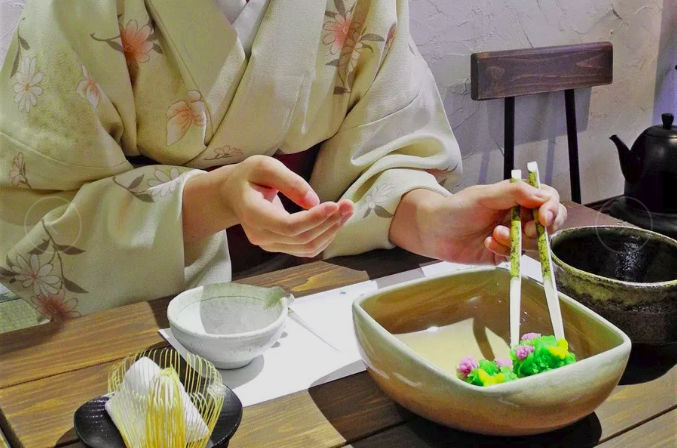Matcha Tea Ceremony with Japanese Sweets Tasting Private class for 5 participants