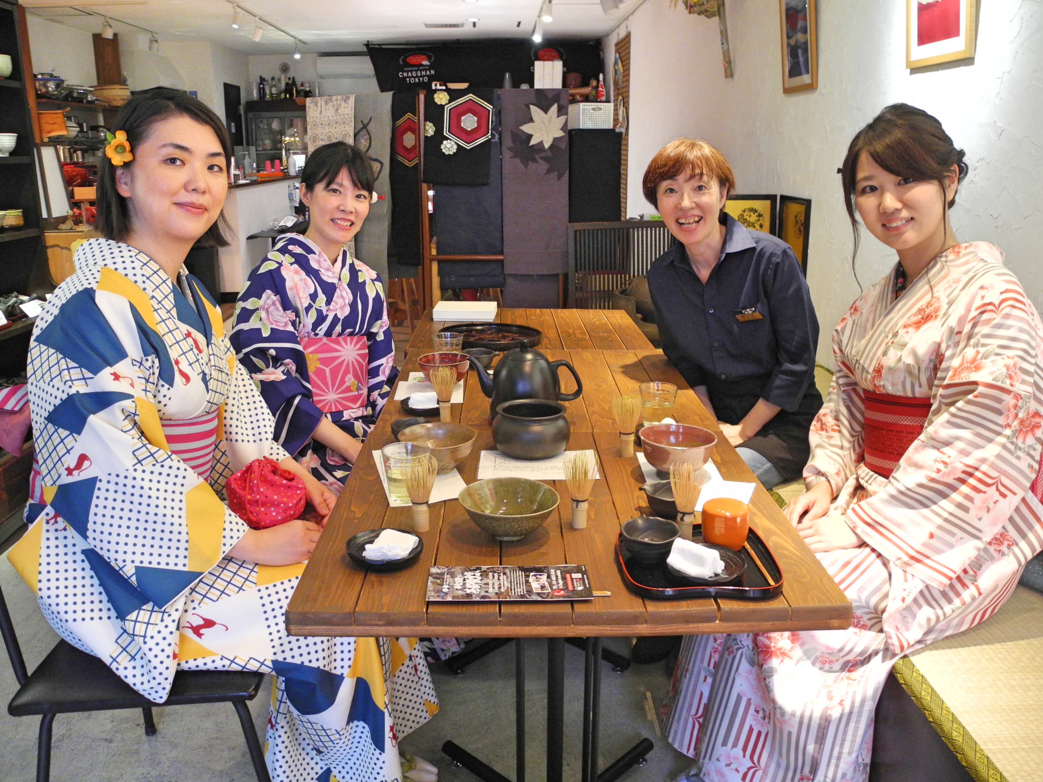Matcha Tea Ceremony with Japanese Sweets Tasting Private class for 5 participants