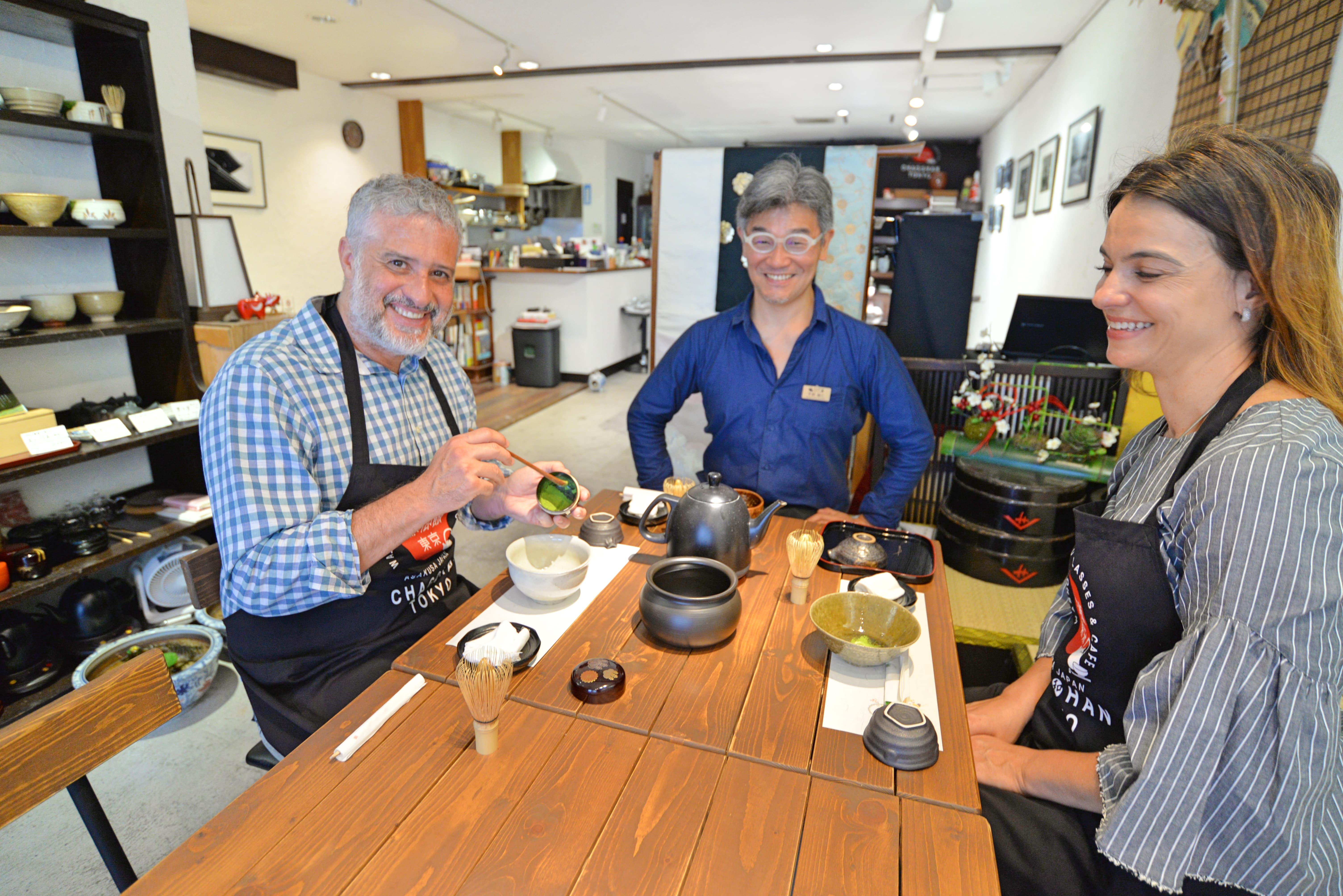 Matcha Tea Ceremony with Japanese Sweets Tasting Private class for 5 participants