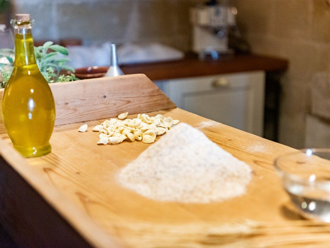 Pasta Workshop and Farmer's Lunch in a Cave