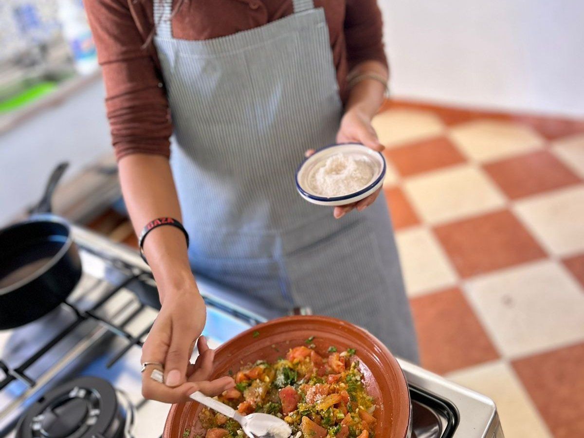 Immersive Moroccan Cooking Experience in the Heart of the Medina