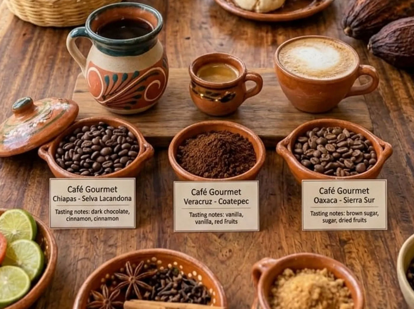 Mexican Coffee Tasting: Explore 3 Regional Coffees & Local Flavors