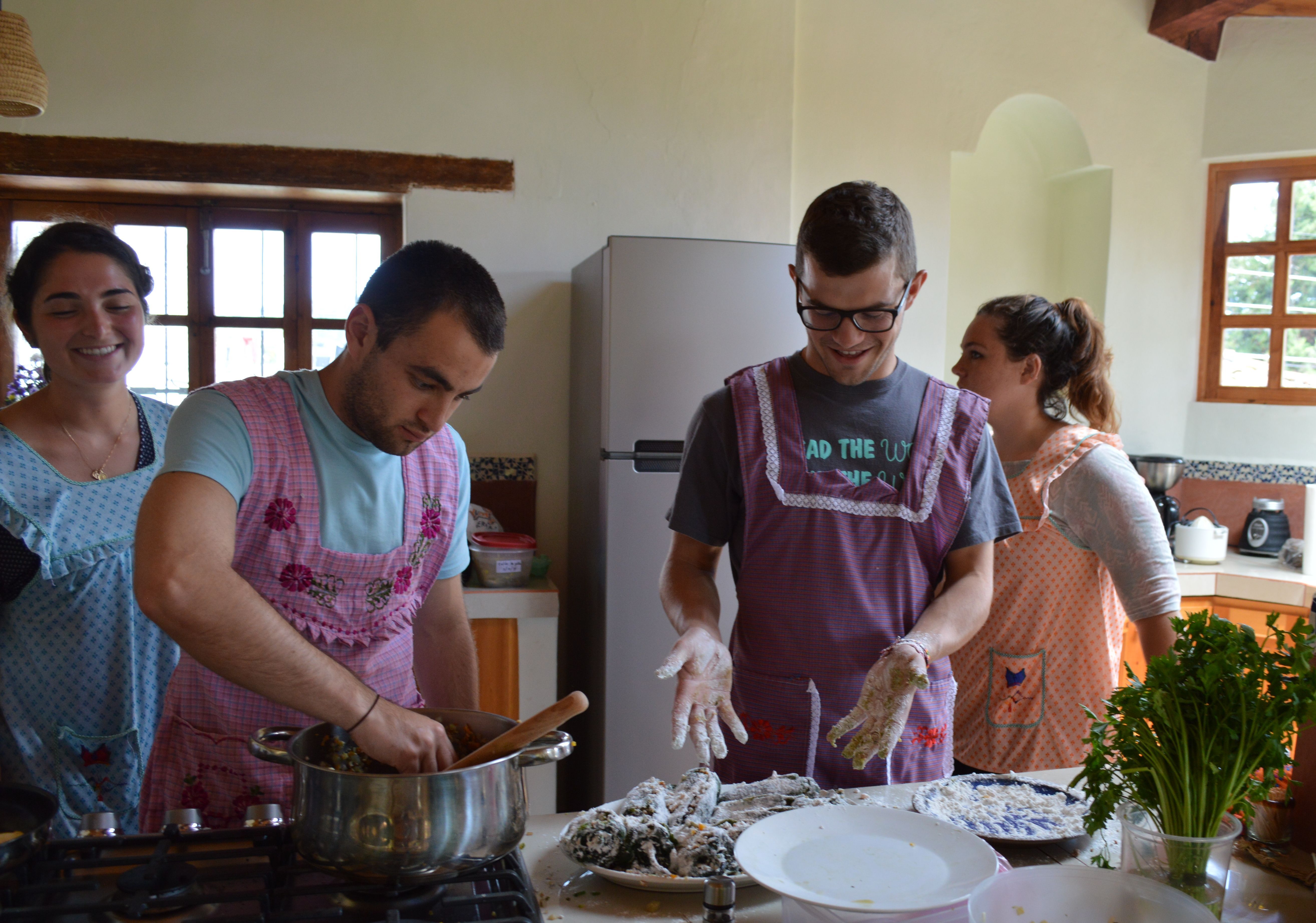 El Tzitz Cooking School Authentic Mexican Cooking Class in Chiapas Learn about local Produce
