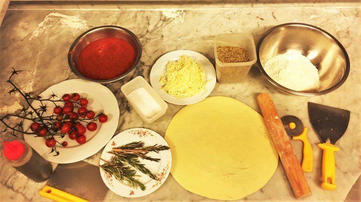 Pizza Making Class with Winery Tour & Tasting: Roman Adventure
