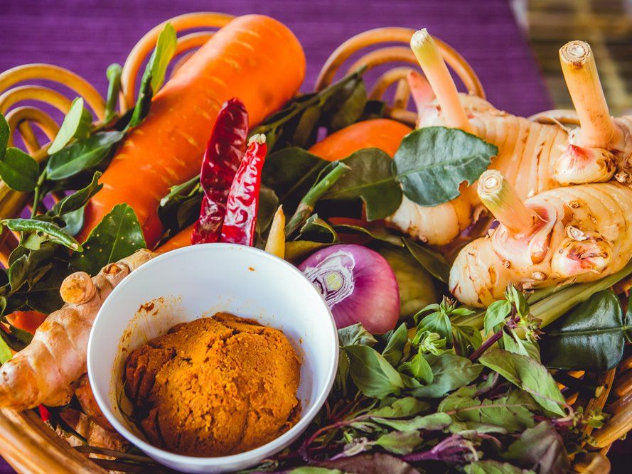 Traditional Thai Cooking Class at Home Cooking Studio