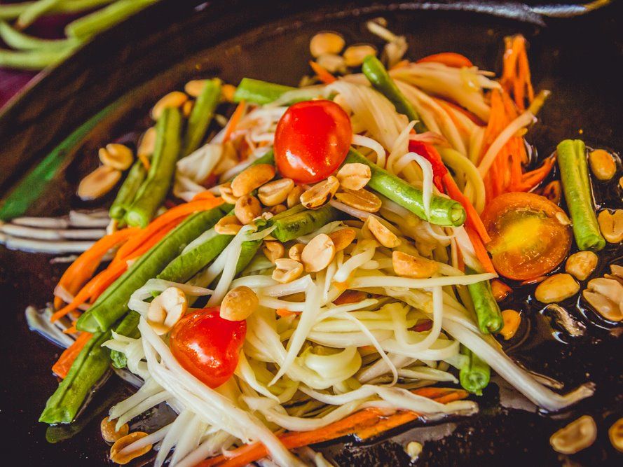 Traditional Thai Cooking Class at Home Cooking Studio
