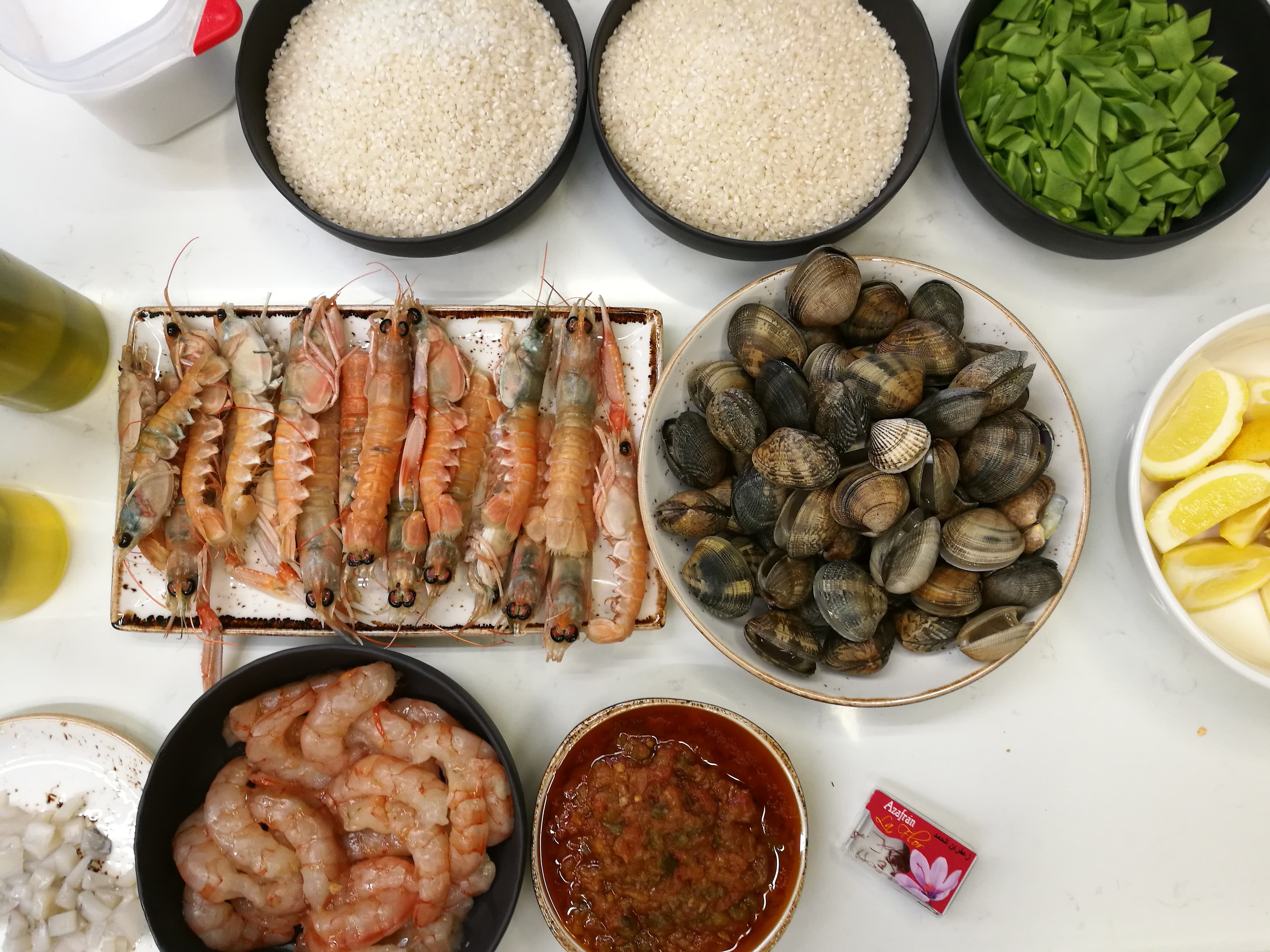 Premium Spanish Cooking Class in Designer Loft: Paella & Tapas