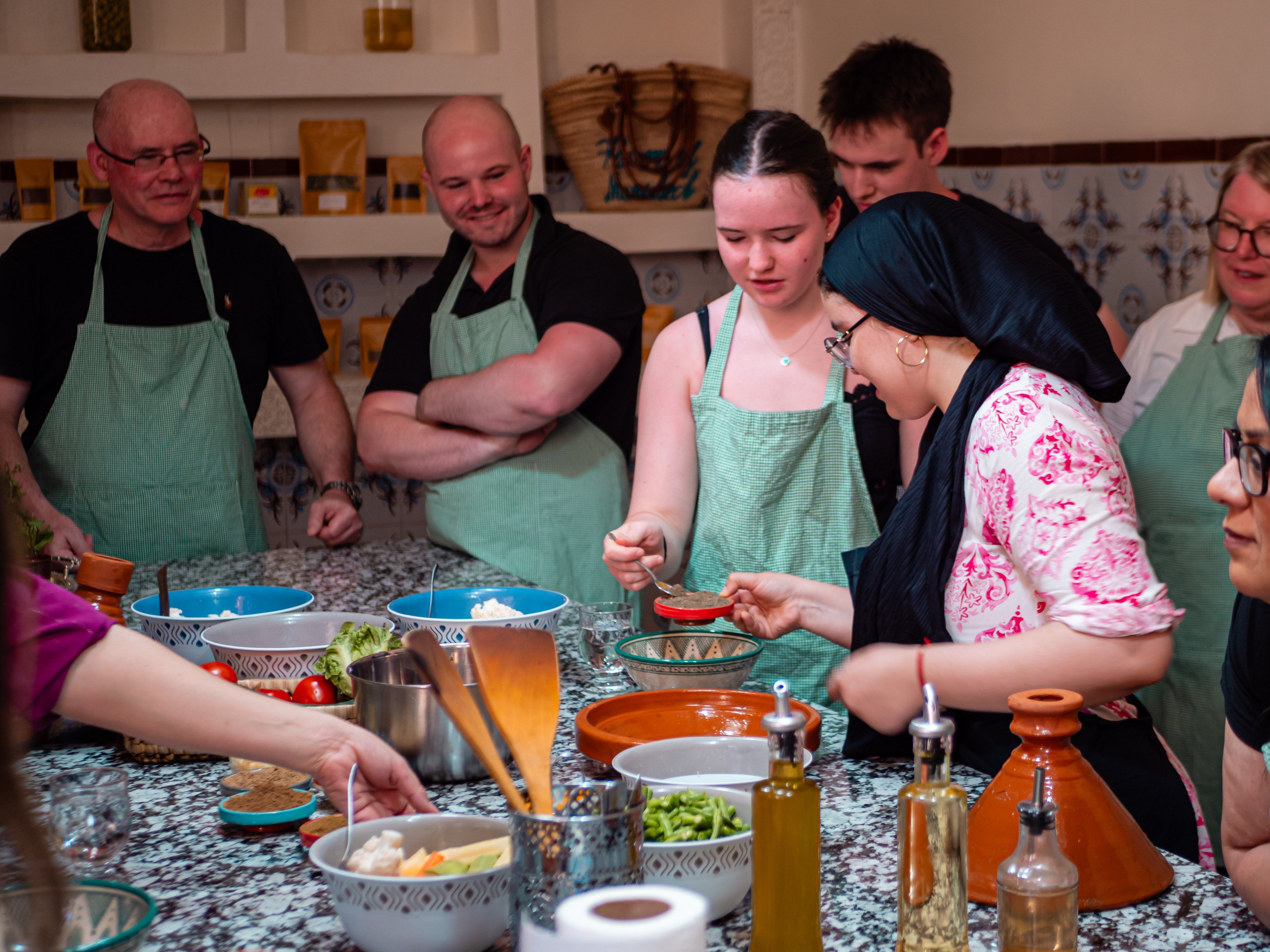 Moroccan Cooking Class at a Cozy Kitchen in Medina