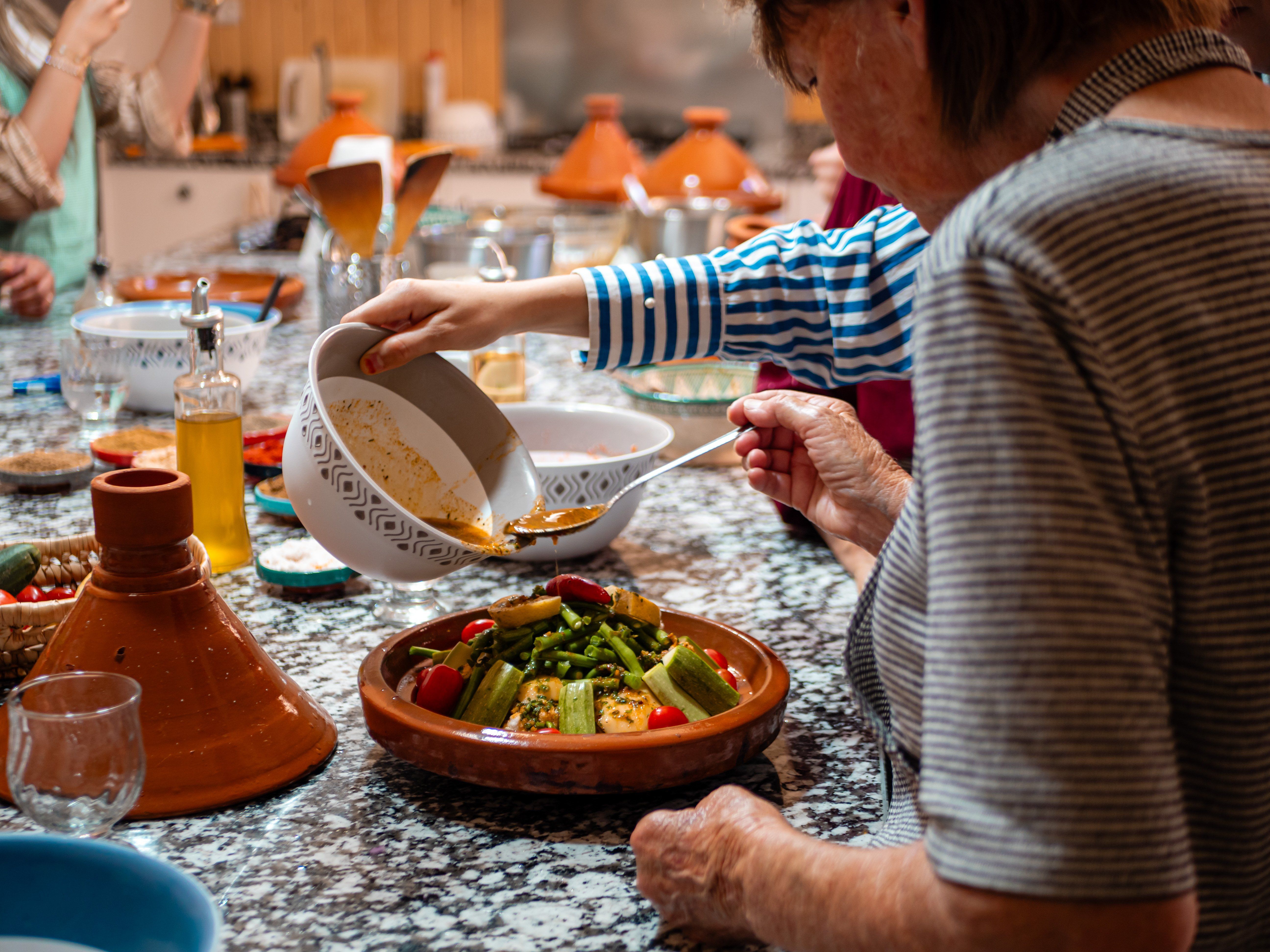Moroccan Cooking Class at a Cozy Kitchen in Medina