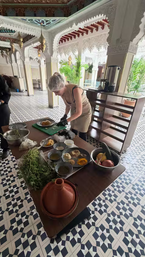 Moroccan Cooking Class in a Historic Palace in Marrakech
