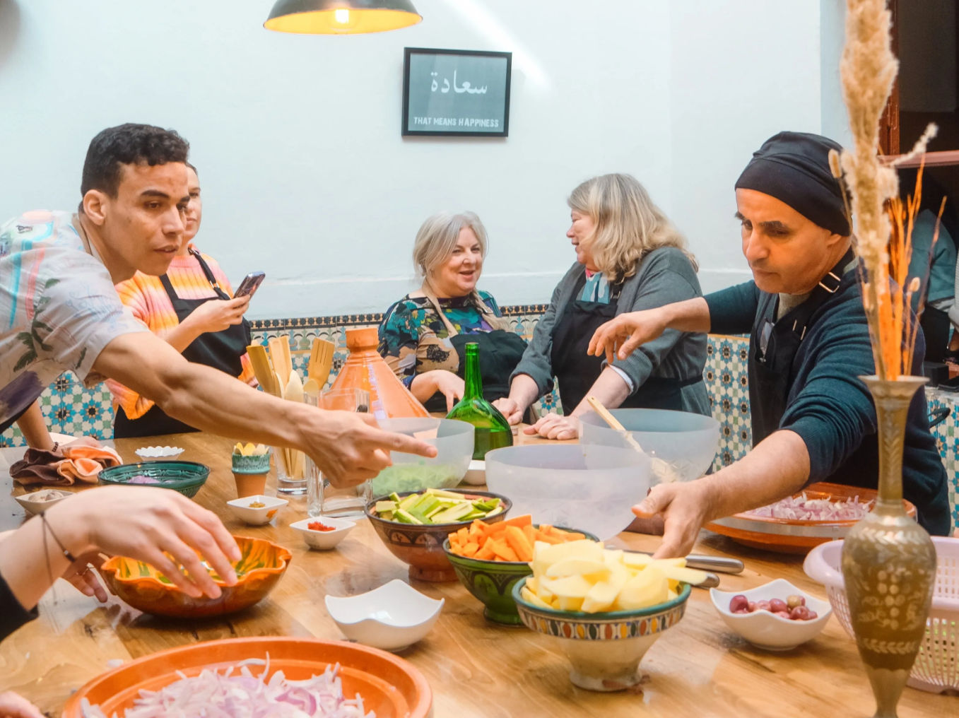 Authentic Moroccan Cooking Experience with a Local Family in Marrakech