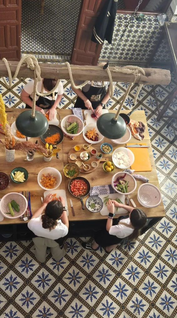Authentic Moroccan Cooking Experience with a Local Family in Marrakech