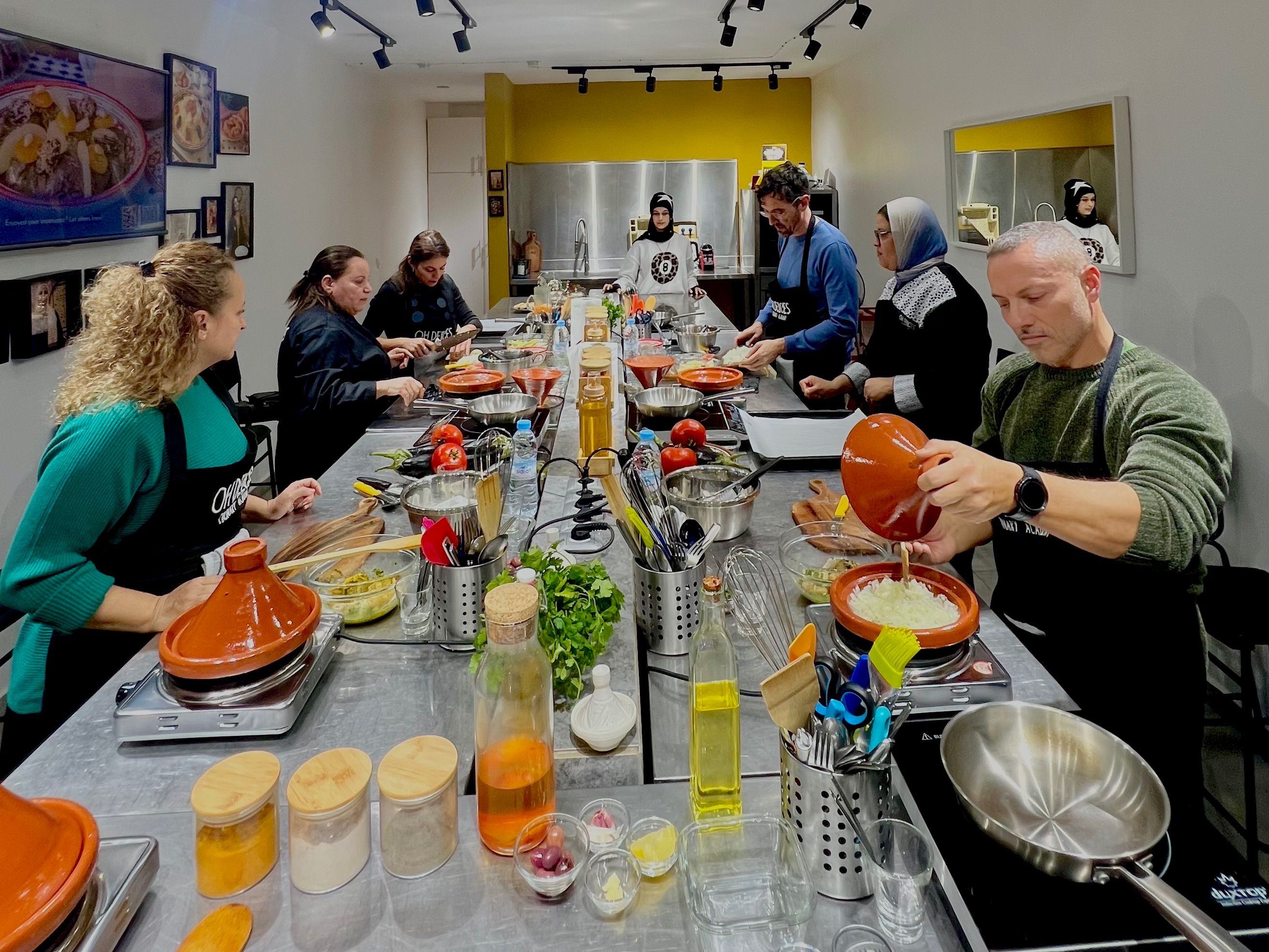 Moroccan Culinary Experience: Cooking with Expert Dadas in Rabat