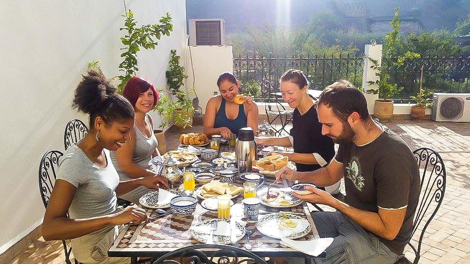 Fes Cooking Class in a Restaurant with Market (Souk) Tour