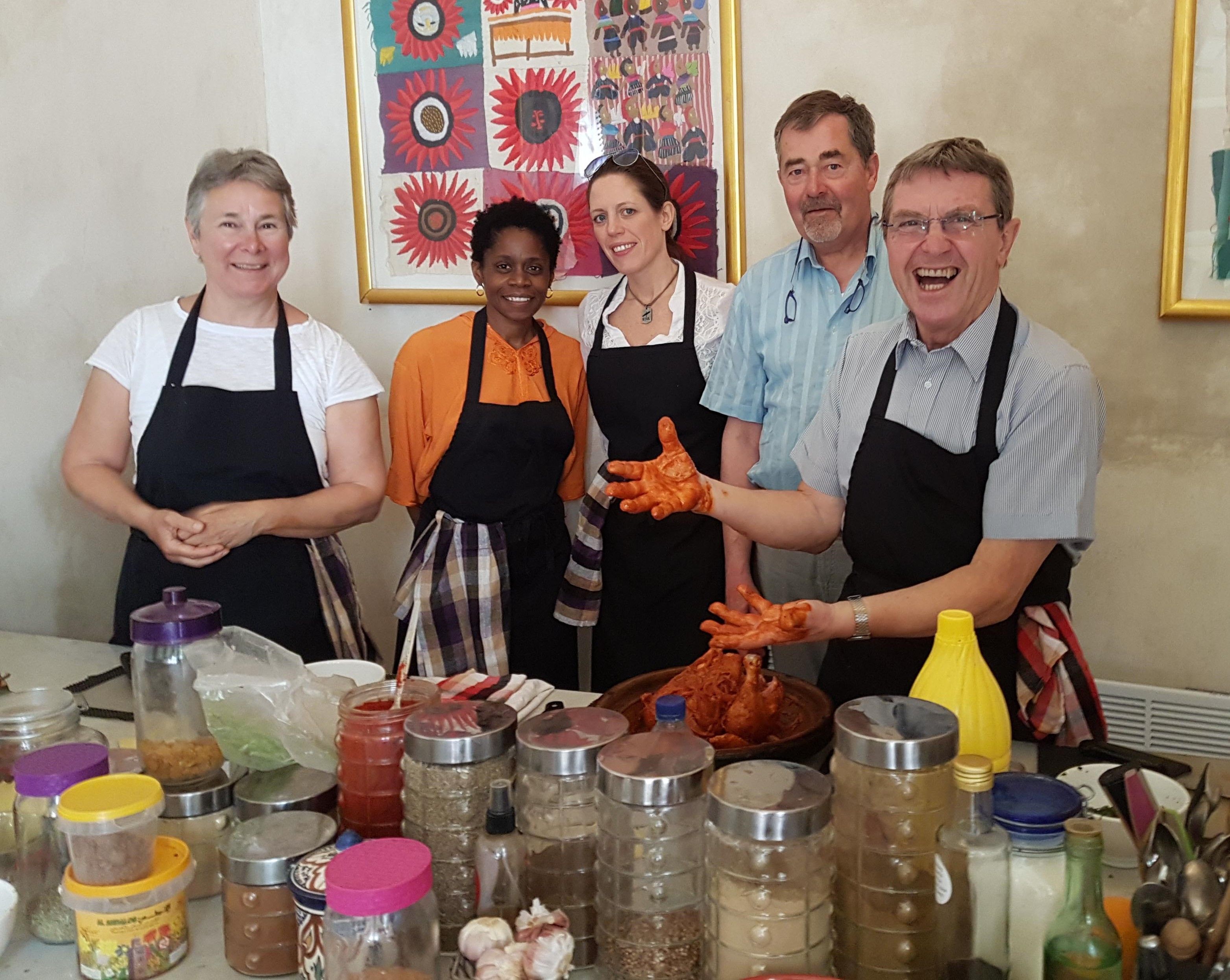 Moroccan Fusion Class with 8 Dishes