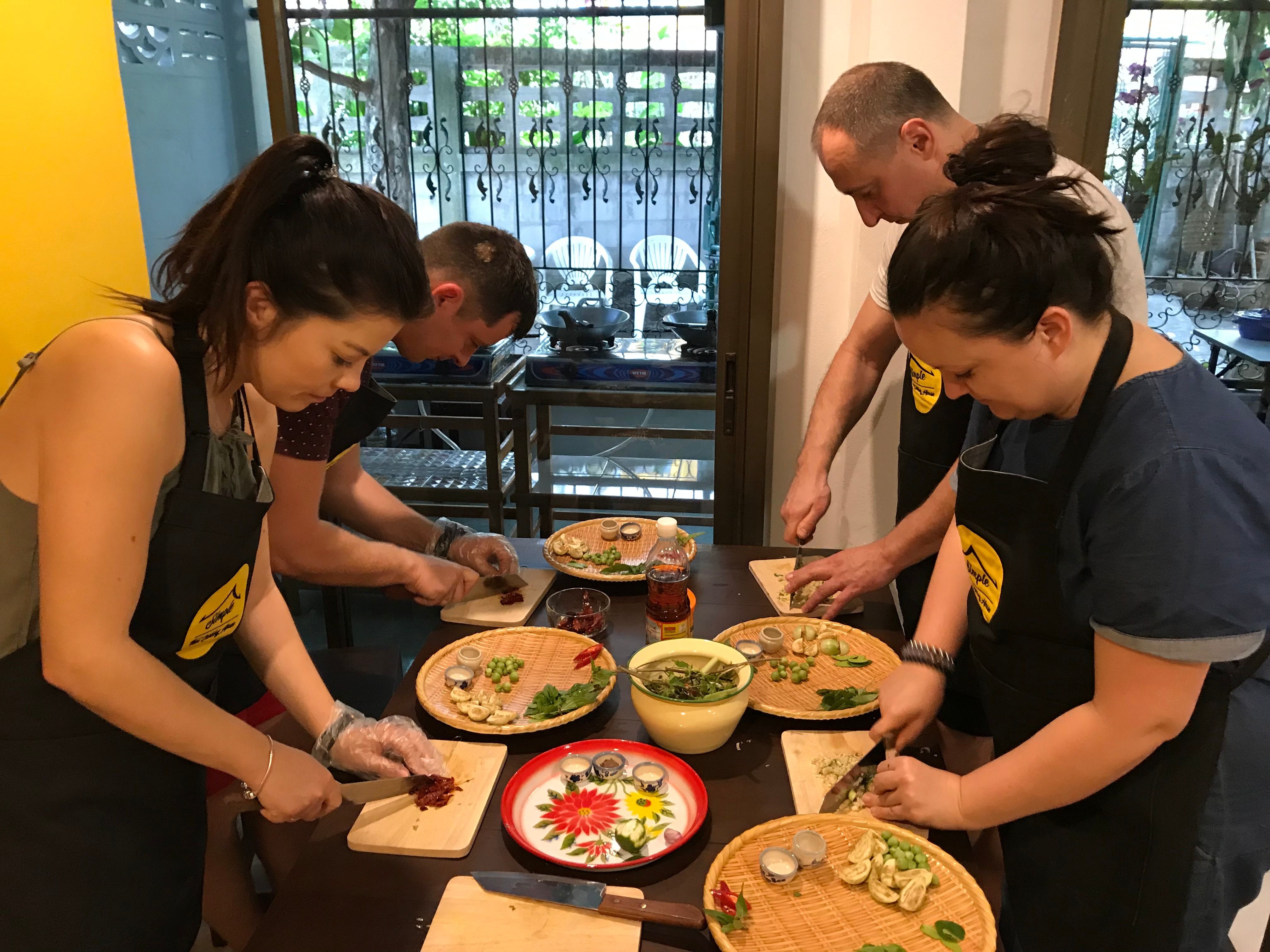 Simple Thai Cooking House Mouthwatering Thai Cooking Class with Market