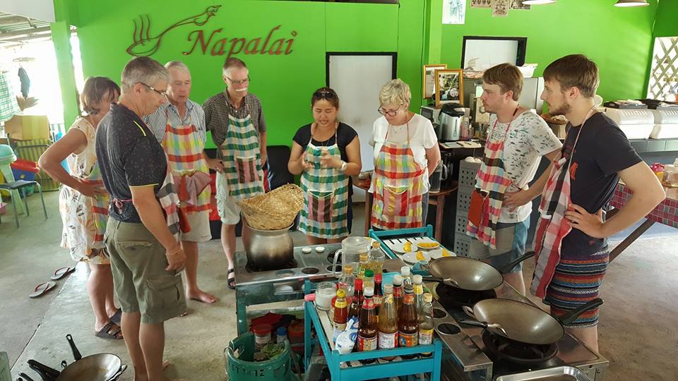 Special dinner class at Napalai