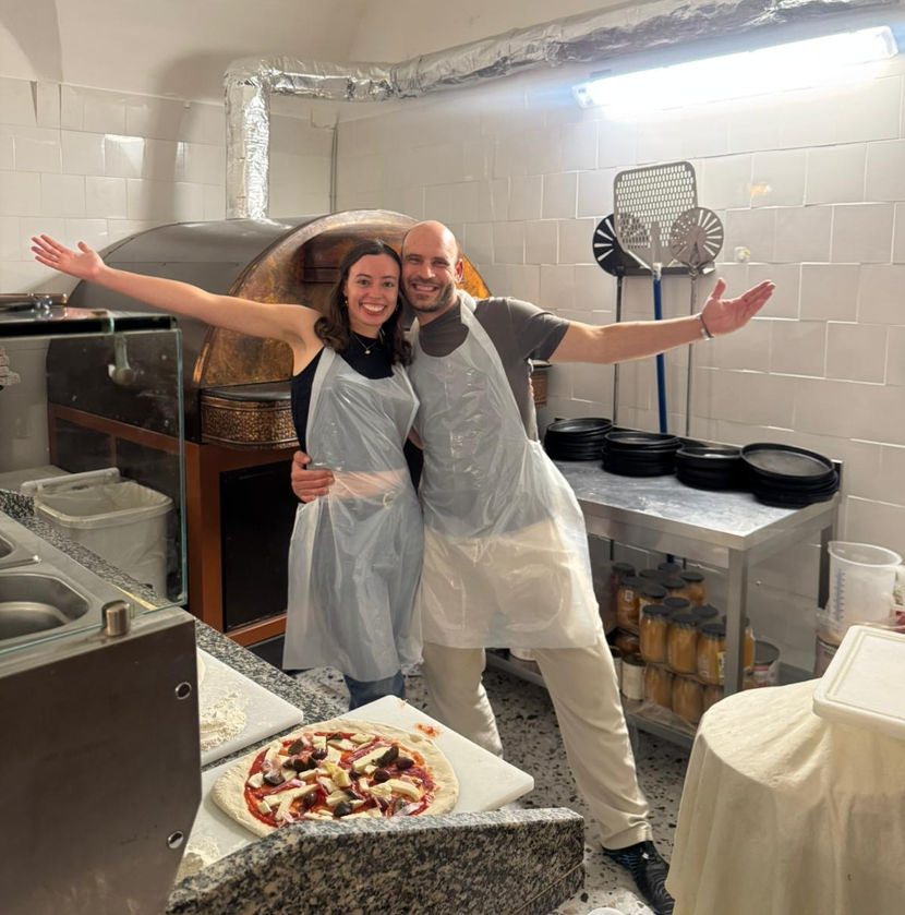 Naples: Pizza Making and Tiramisù with Free Flowing Wine