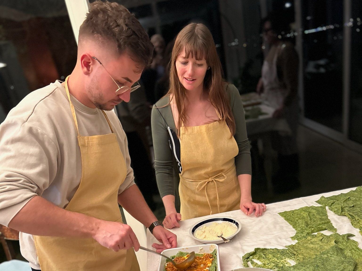 Maîtrisez l'art de la lasagne bolognaise authentique à la Villa degli Olmi
