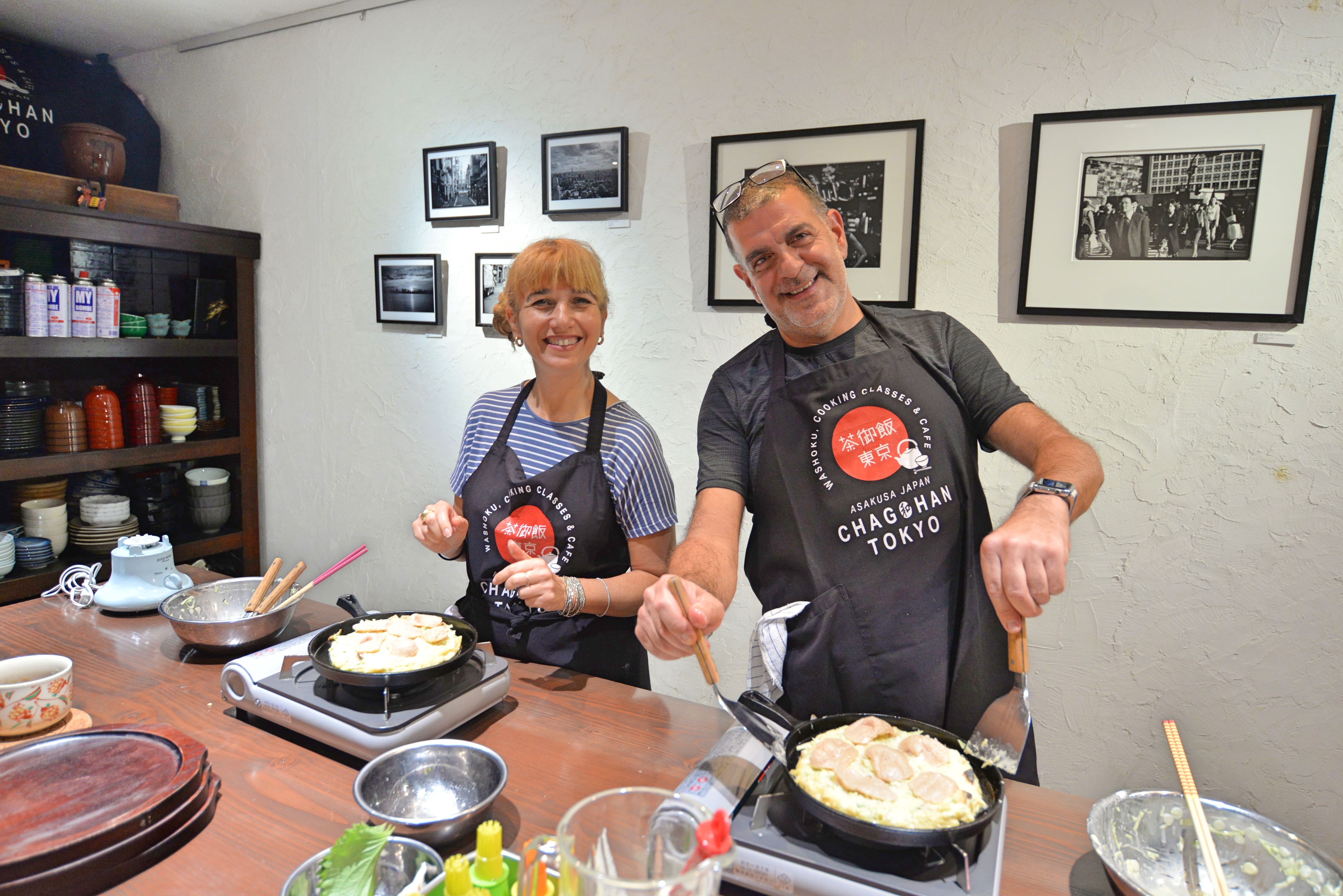 Okonomiyaki Kochkurs + 2 Beilagen