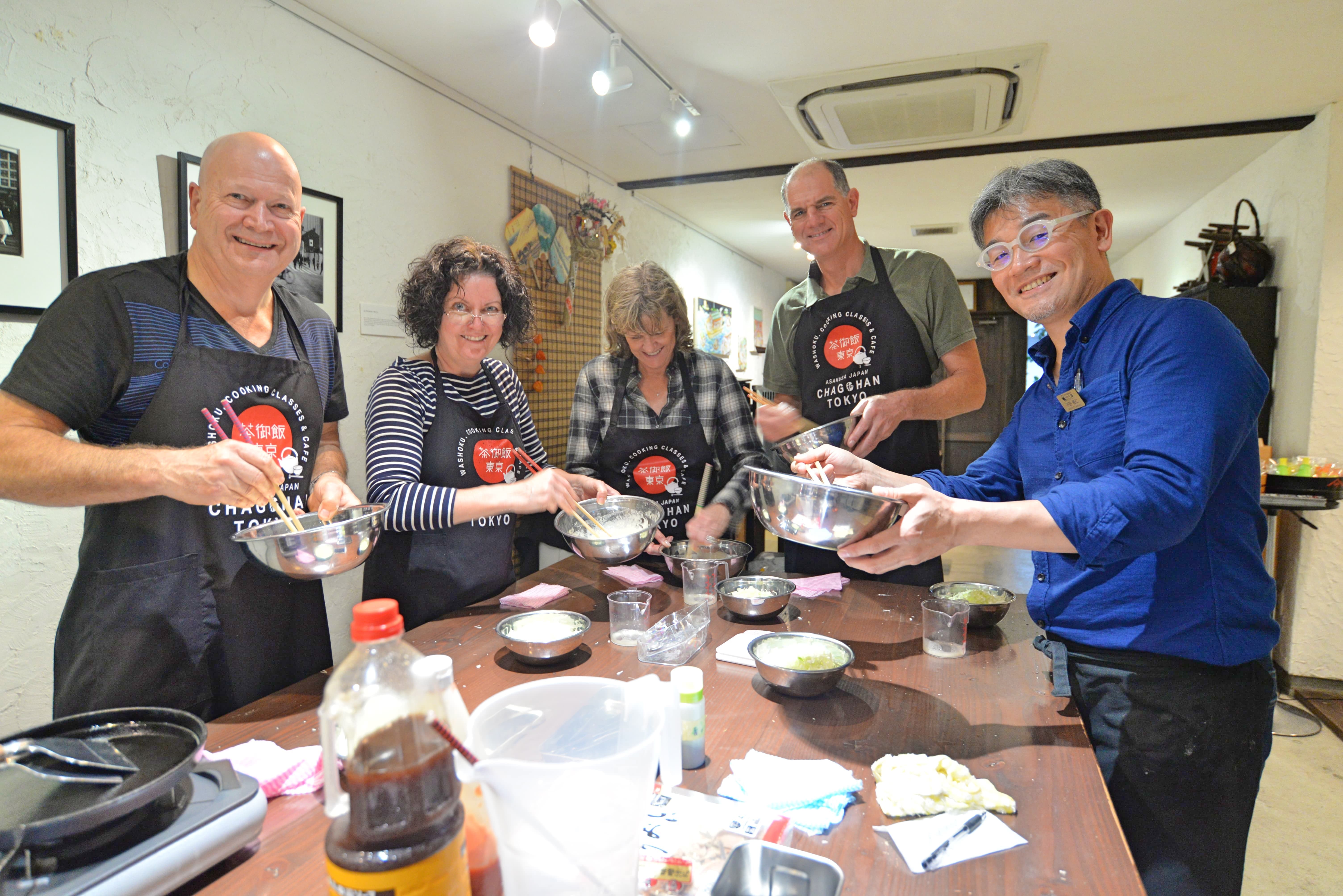 Okonomiyaki Kochkurs + 2 Beilagen