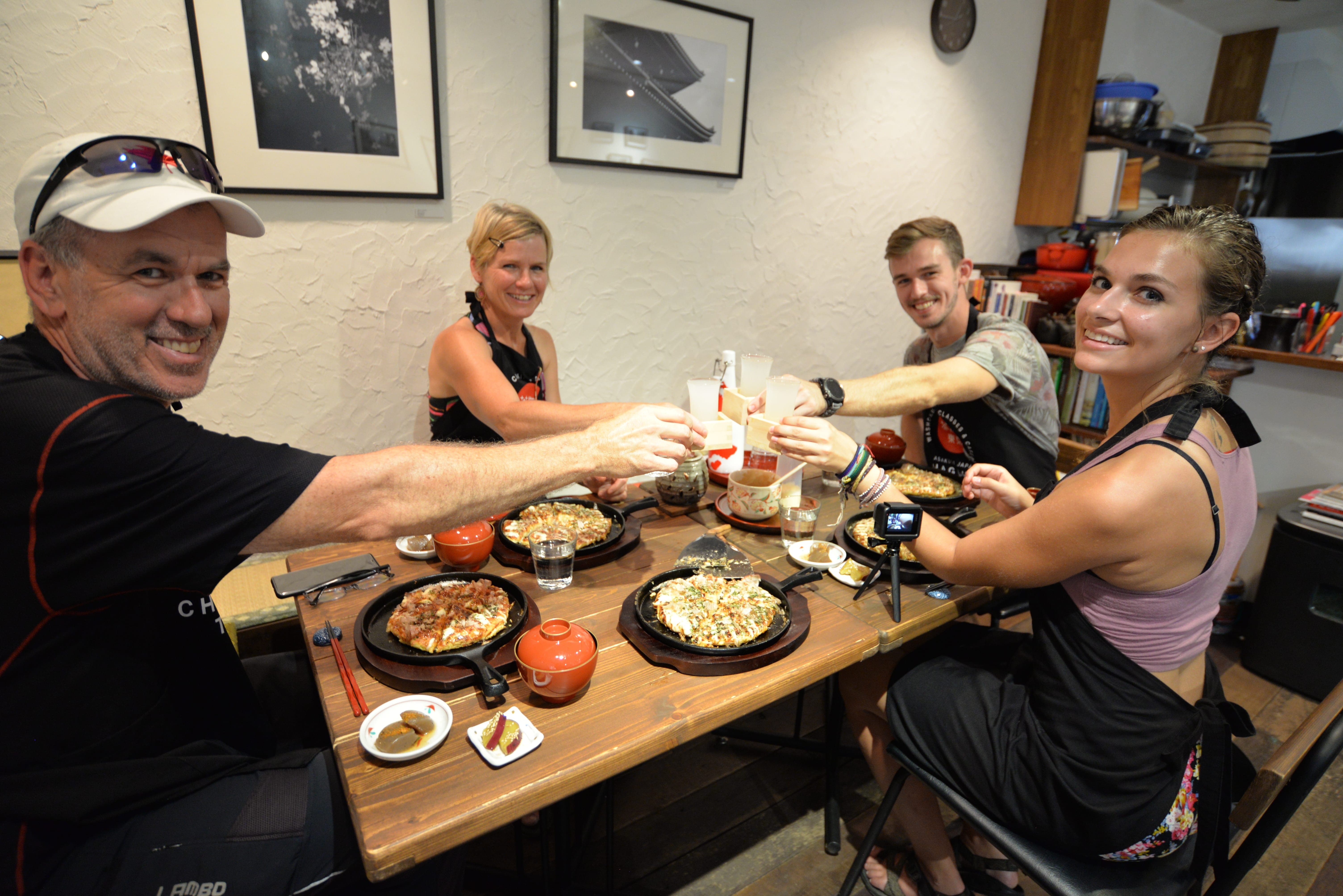Okonomiyaki Kochkurs + 2 Beilagen
