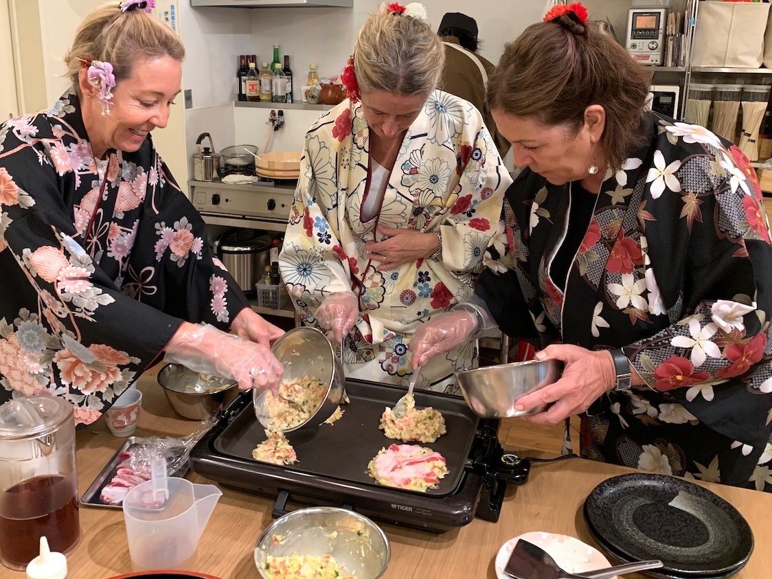 Express Okonomiyaki Cooking Class