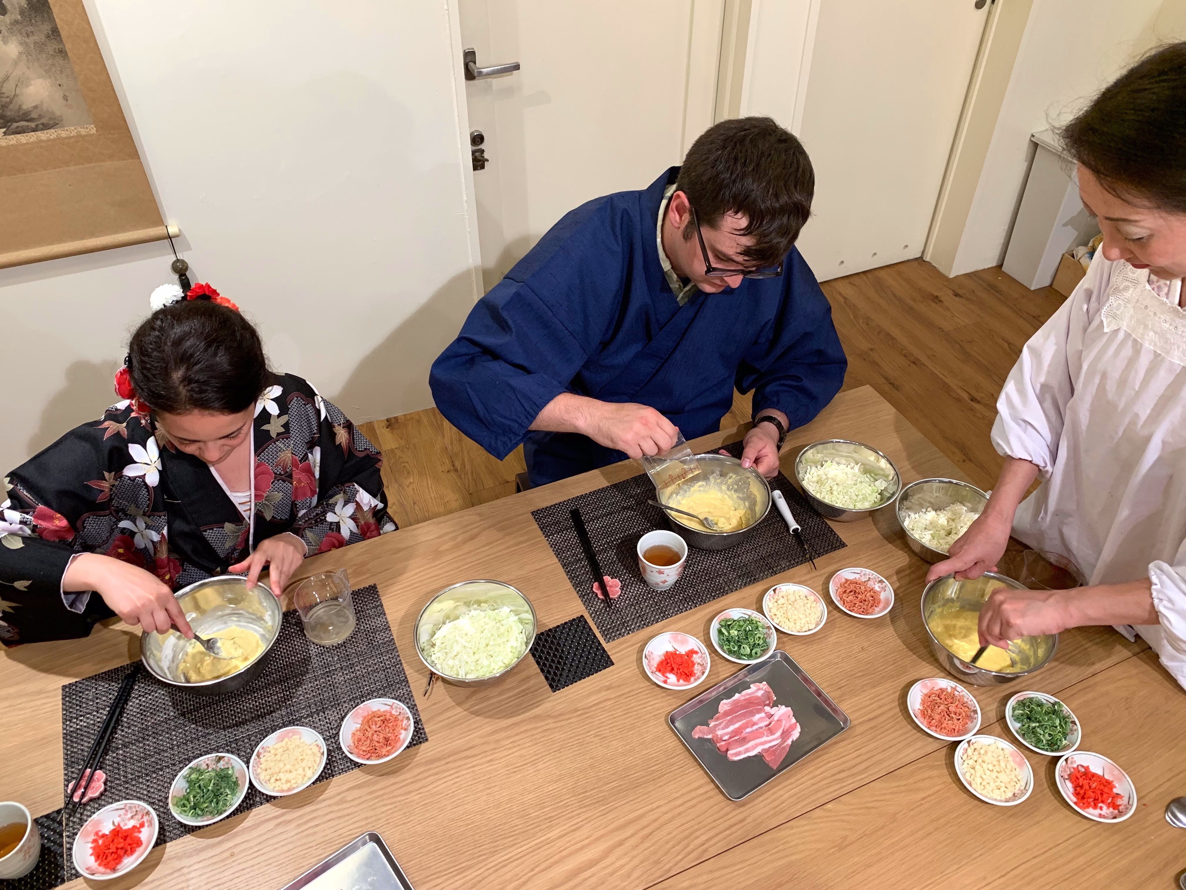 Express Okonomiyaki Cooking Class