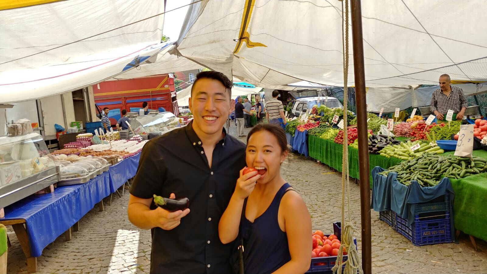 Old Town Farmers Market Tour and Cooking Class Combo in Sultanahmet on Wednesdays