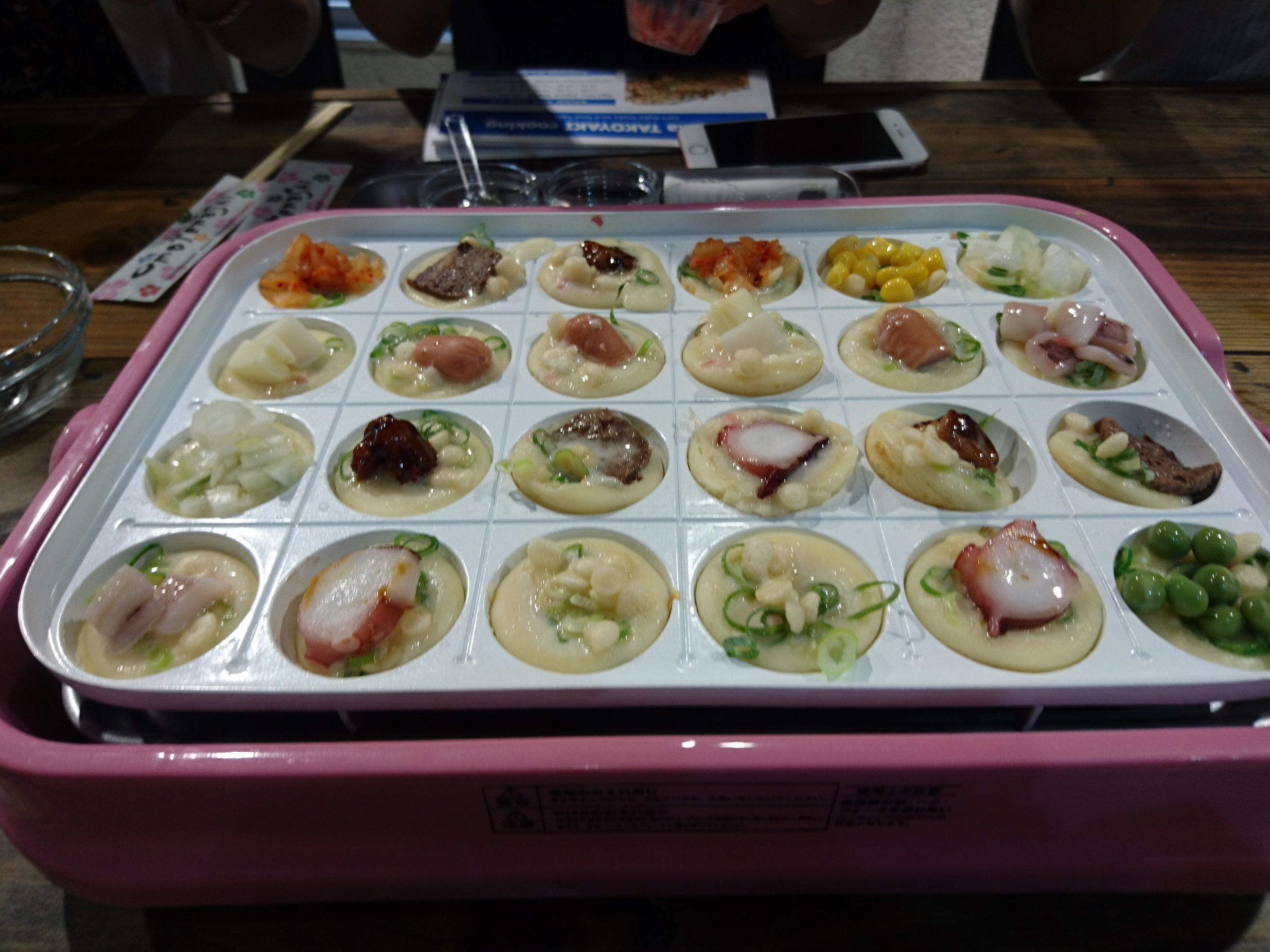 Sakura cook Osaka TAKOYAKI Cooking Class / Deluxe Book Online Cookly