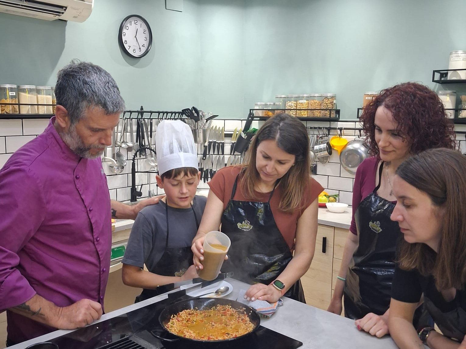 Barcelona Seafood Paella, Tapas, and Unlimited Sangria Cooking Class