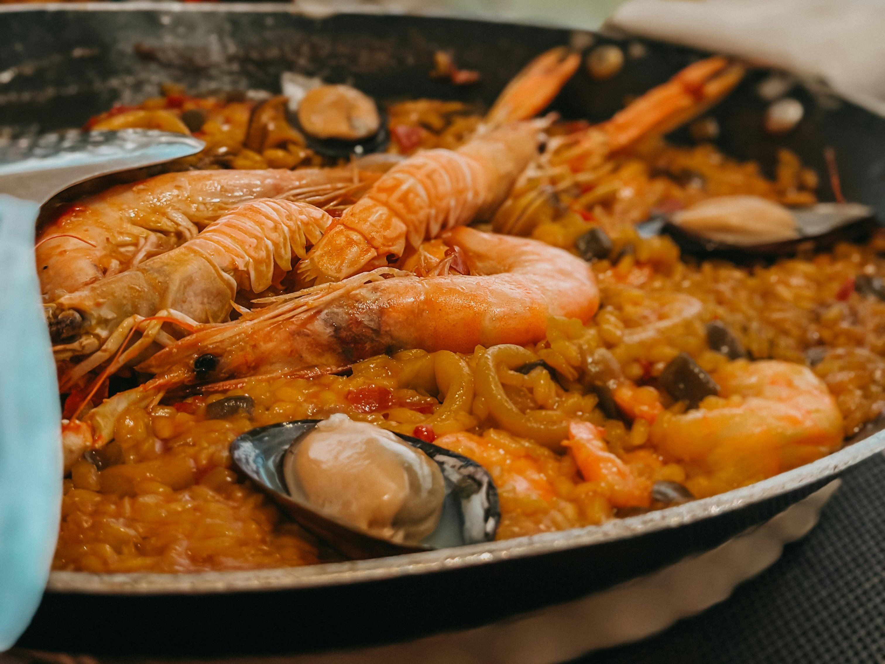 Barcelona Seafood Paella, Tapas, and Unlimited Sangria Cooking Class