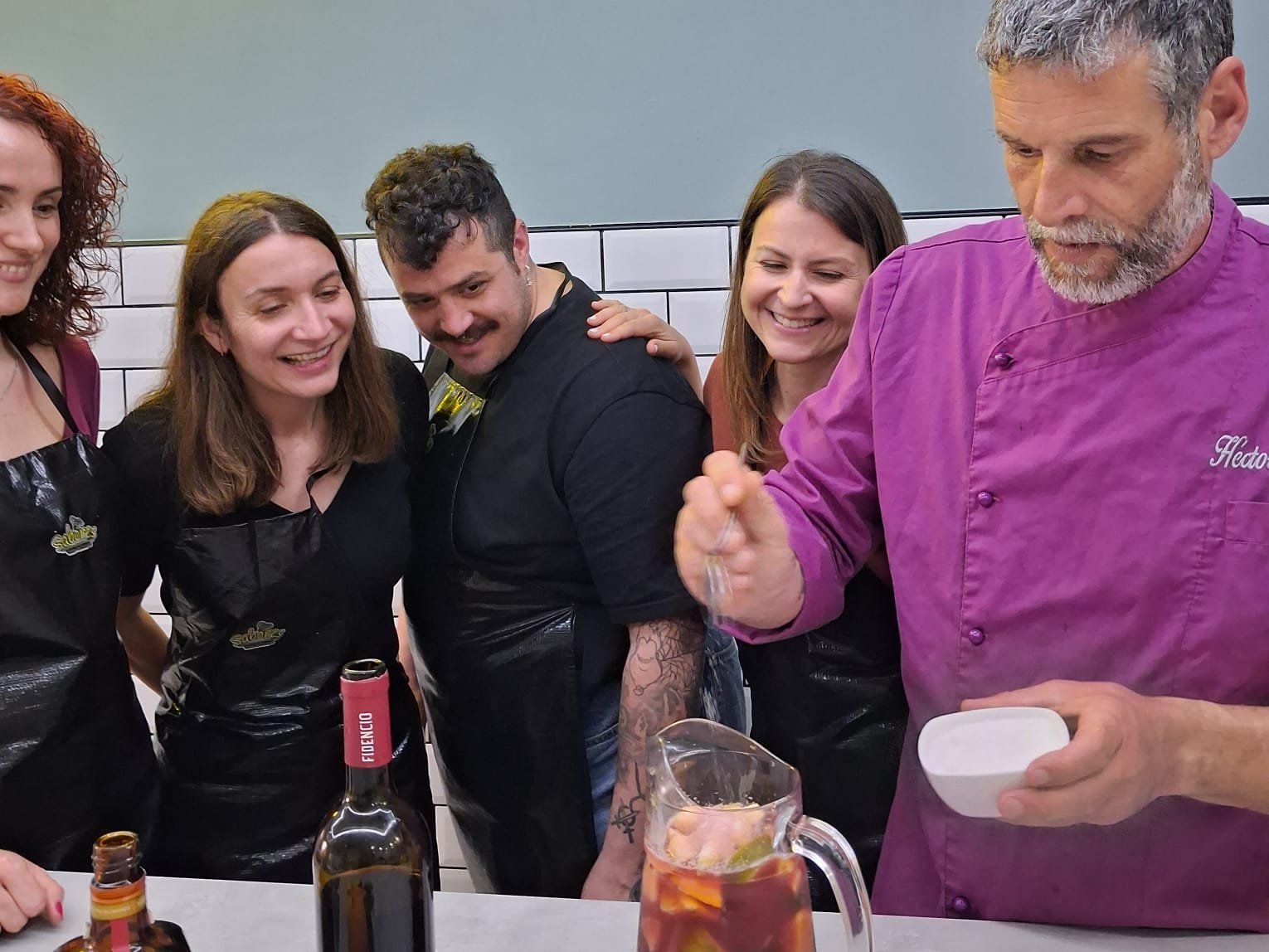 Barcelona Seafood Paella, Tapas, and Unlimited Sangria Cooking Class