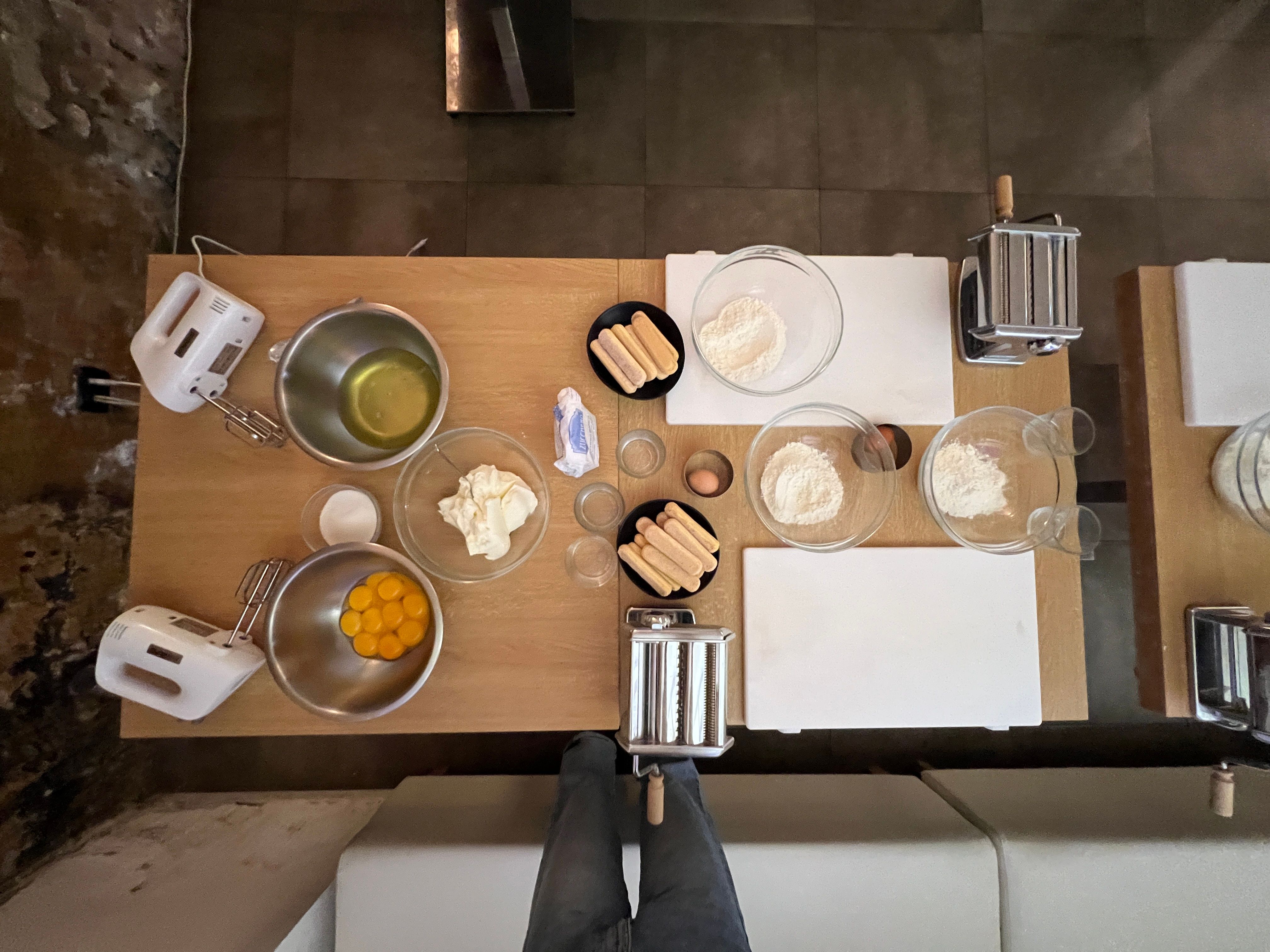 Palermo Pasta & Tiramisu Cooking Experience with Wine