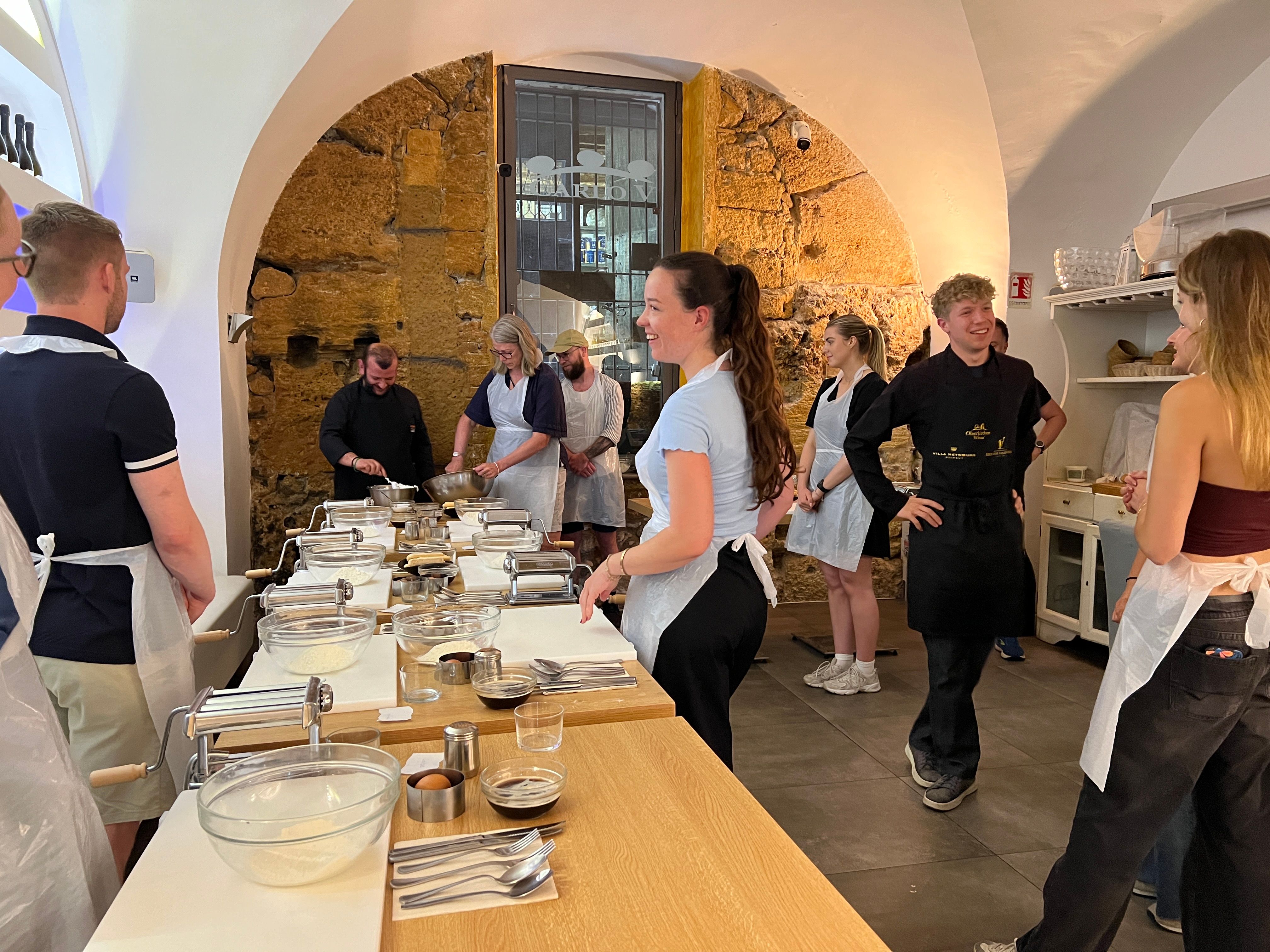 Palermo Pasta & Tiramisu Cooking Experience with Wine