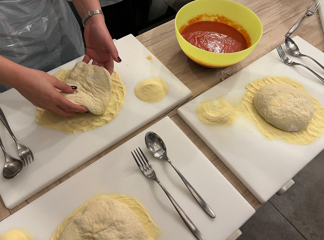 Kochkurs für Pizza und Tiramisu in Palermo mit Weinbegleitung