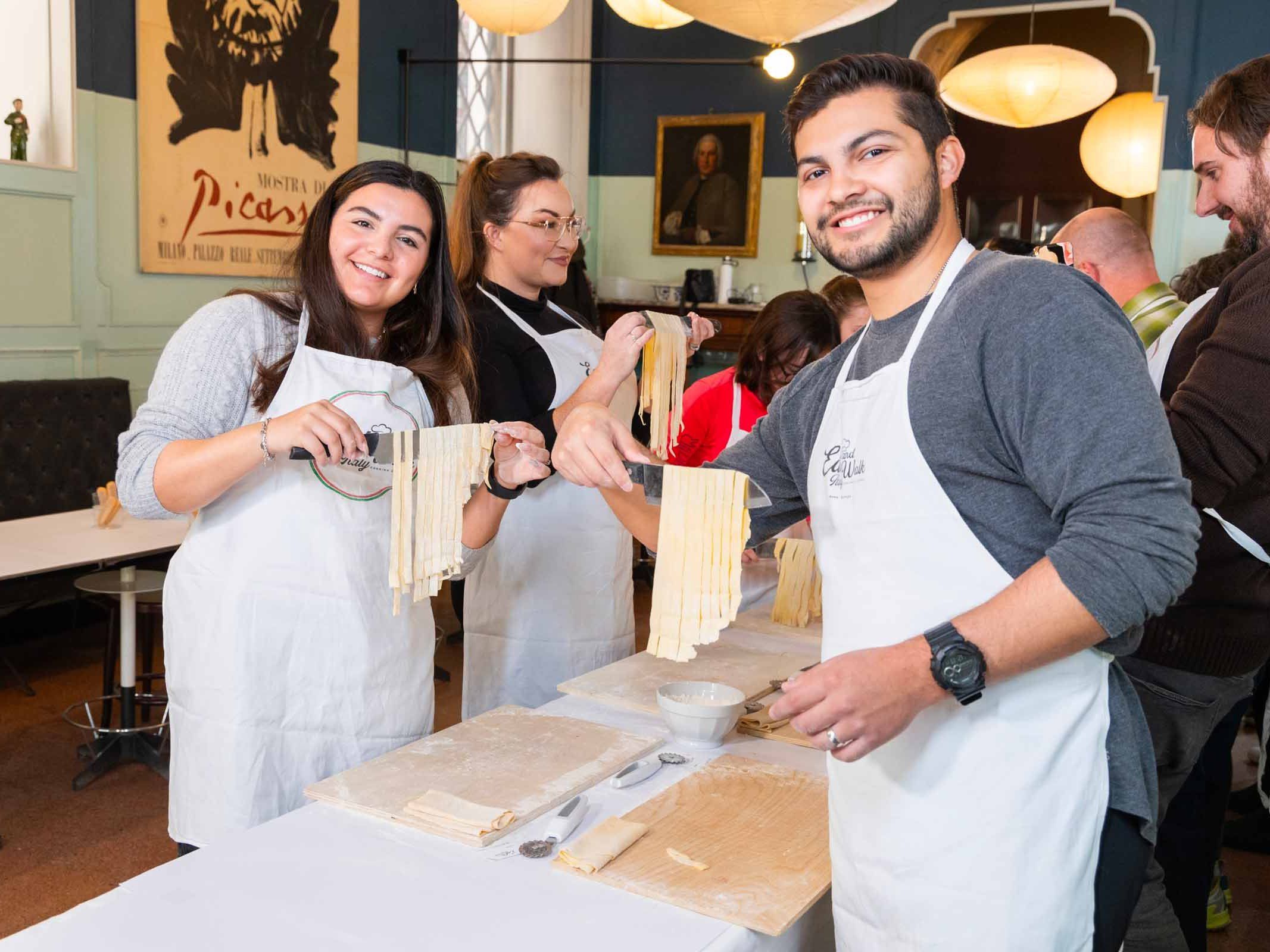 Pasta & Tiramisu Lovers Workshop: Rome's Culinary Secrets Revealed Cooking Class
