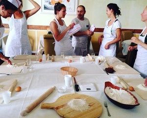 Fettuccine Making in Rome