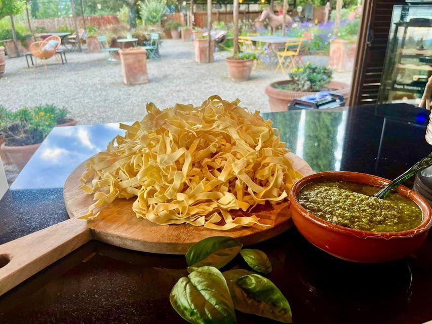 Pasta Culinary Class with Dinner & Wine Experience in San Gimignano