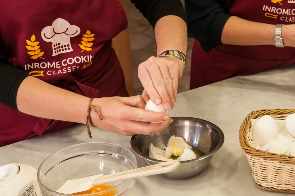 À Rome : Atelier pratique de fabrication de pâtes et de gelato