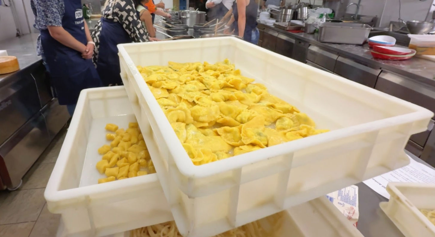 Pasta & Tiramisu Cooking Class with Wine in Siena