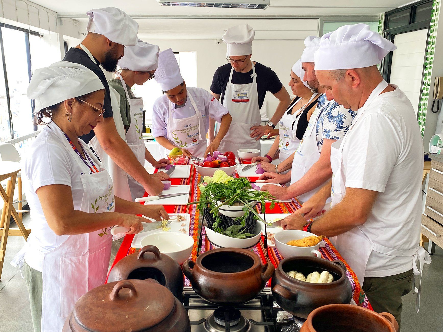 Peruvian Cooking Class & Market Tour with Exotic Fruits Experience + Airport Pickup