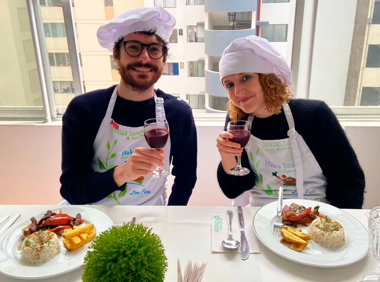 Peruvian Cooking Class & Market Tour with Exotic Fruits Experience + Airport Pickup