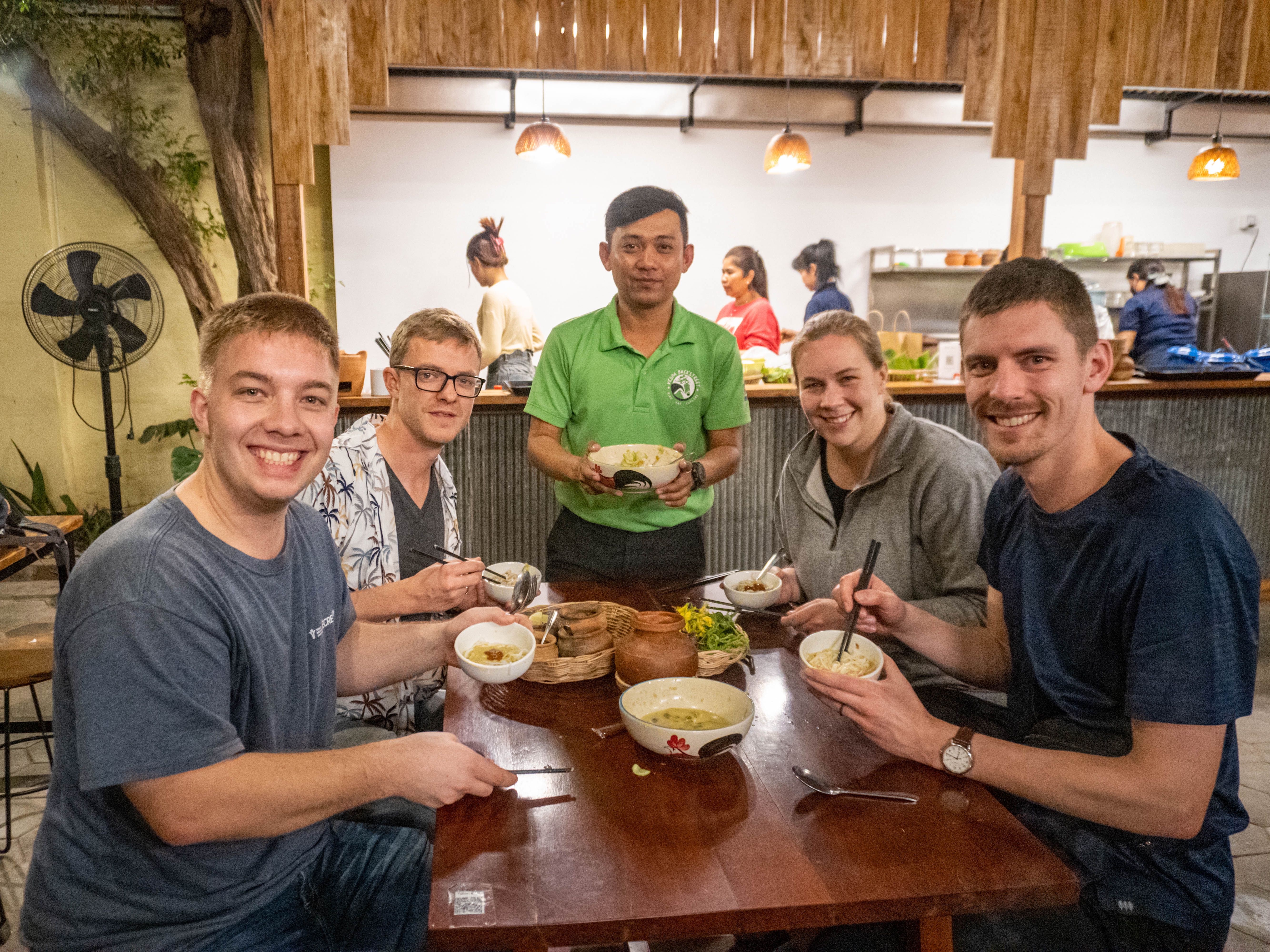 Evening Vespa Street Food Adventure in Phnom Penh
