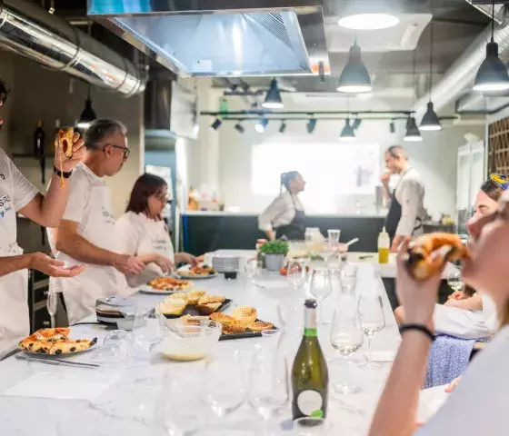 Pizza and Gelato Making Class in Rome