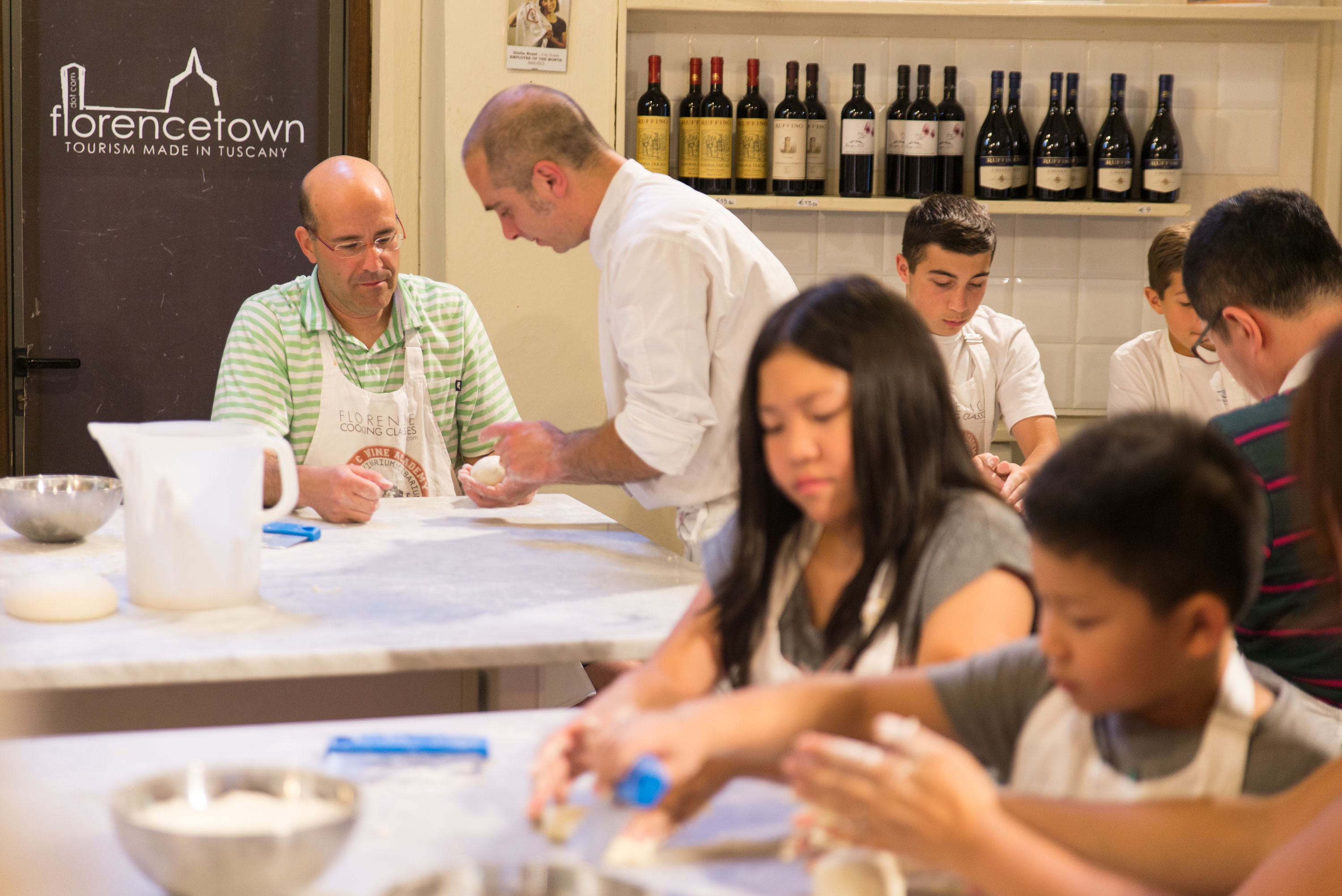 Pizza and Gelato Making - A Family Cooking Class