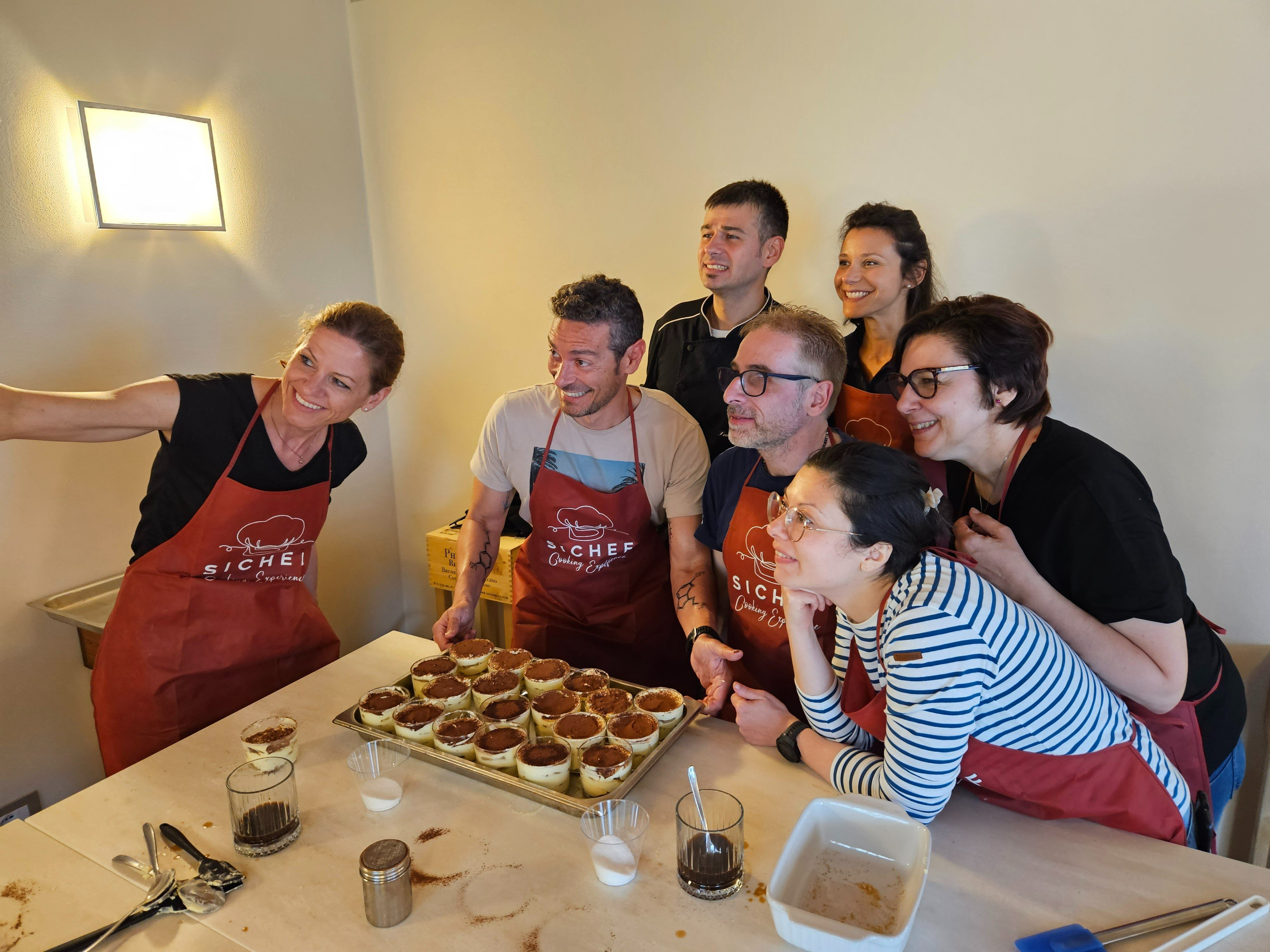 Tuscan Hills Pizza and Tiramisù Cooking Class with Chianti Wine