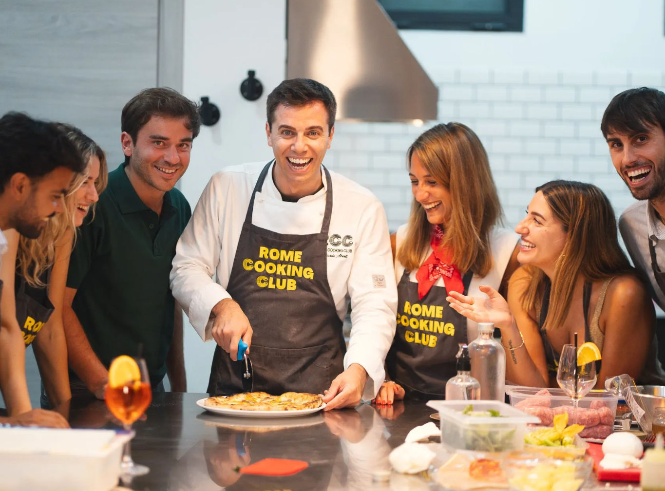 Italian Pizza Making & Aperol Spritz Experience