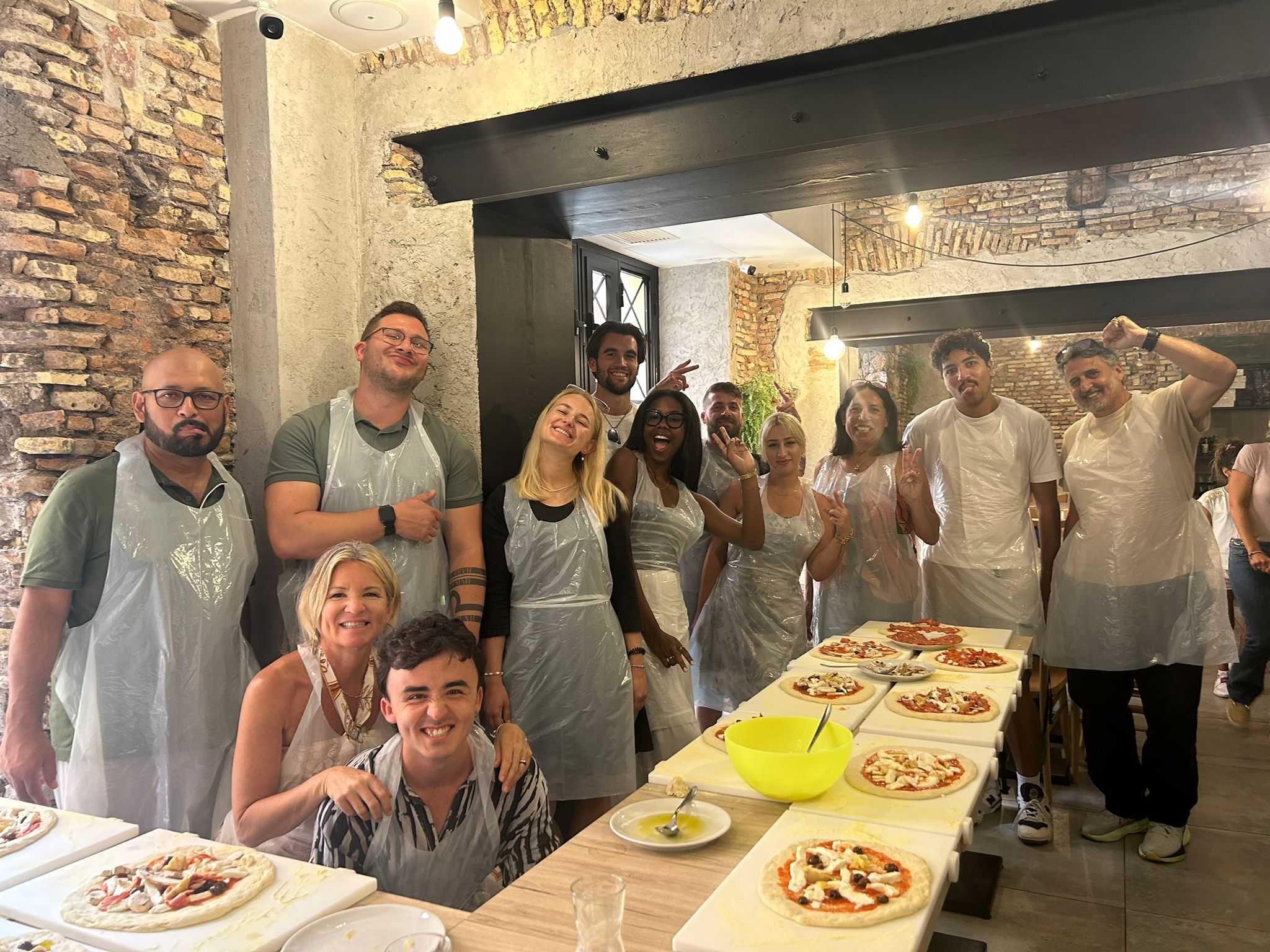 Rome Pizza & Tiramisu Workshop with Free-Flowing Fine Wine