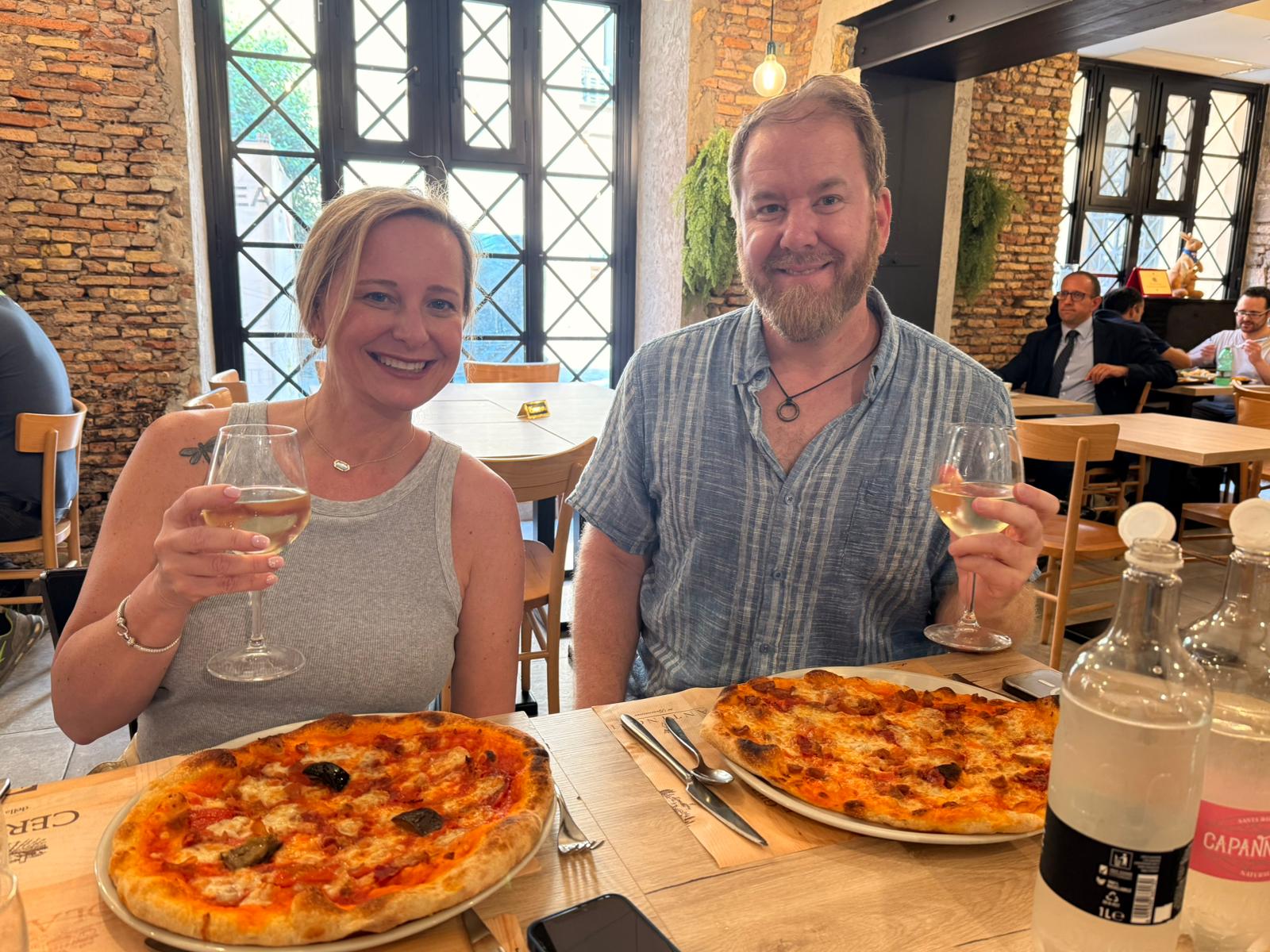 Rome Pizza & Tiramisu Workshop with Free-Flowing Fine Wine